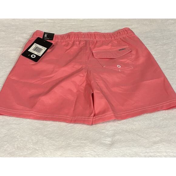 Hurley Boy’s Small Quick-Dry Swim Trunks with 2-Way Stretch Pink New With Tags - Picture 4 of 4